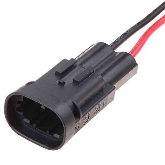 Разъем коннектор с проводом, 2-кон., Вентил, Охлаждения Радиатора, 1544334-1, TE Япония, Nissan, Renault Киев