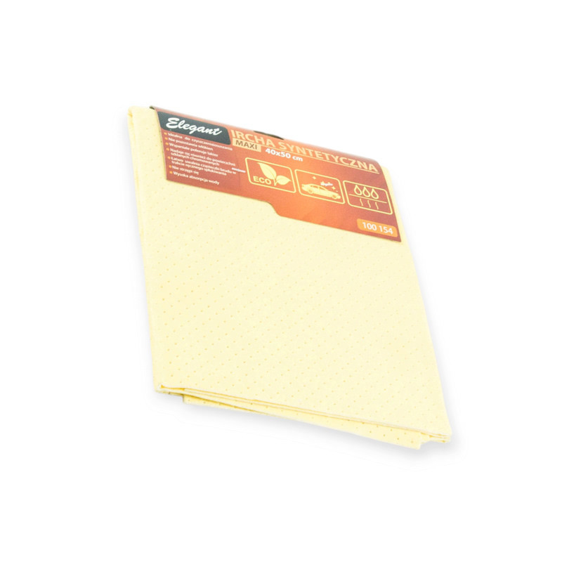 Серветка вправний. замша перфор. (50х40) жовта протир. Мукачево - фото 1