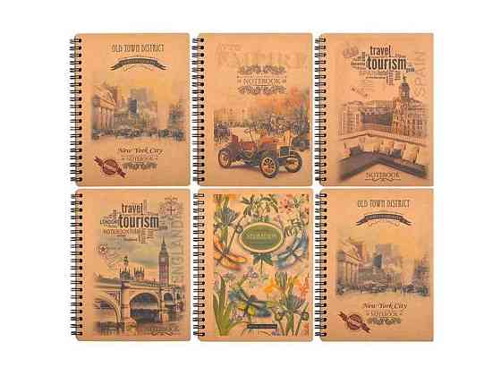 Записна книжка А5 на спір, KRAFT 144арк., 3 розд. KR5144 ТМ ОФОРТ   Solmir Київ