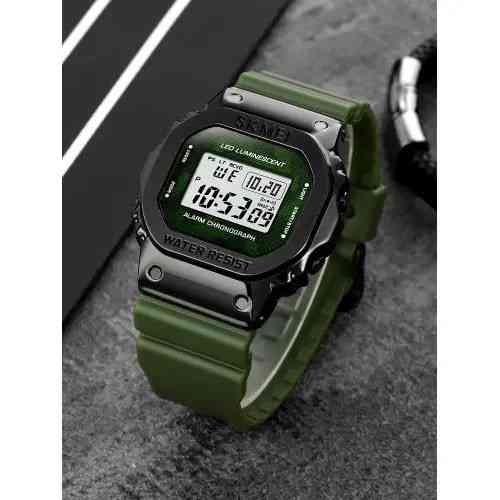 Військовий тактичний годинник SKMEI 1851AG, Годинник армійський скмей, DH-408 Водонепроникний годинник Київ
