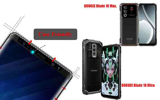 Защитное стекло HyperGlass Pro для DOOGEE Blade 10 Max, Blade 10 Ultra – максимальная чувствительность и Киев
