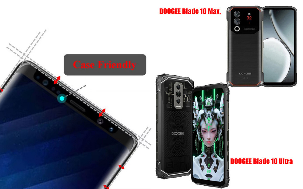 Защитное стекло HyperGlass Pro для DOOGEE Blade 10 Max, Blade 10 Ultra – максимальная чувствительность и Киев - изображение 4