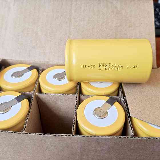Аккумулятор PKCELL 1,2V R14 D 5000mAh, Ni-CD Rechargeable Battery Полтава