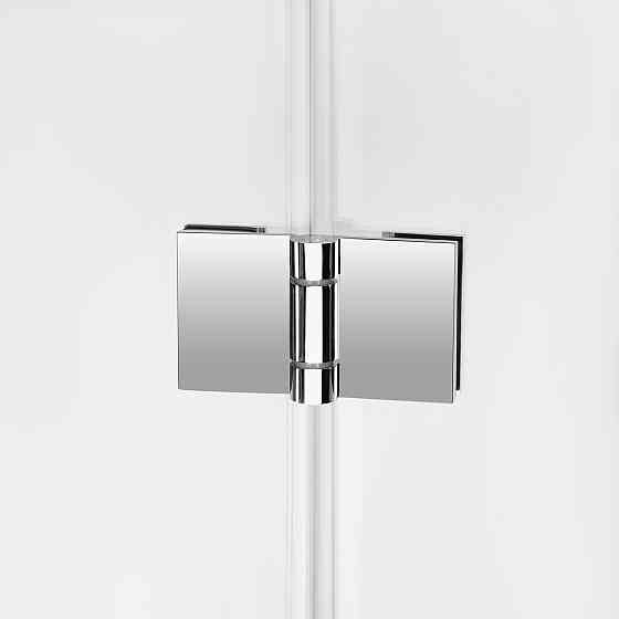 Душова кабіна Qtap CAPRICORN CRM1011SC6 100х100 см, скло Clear 6 мм, CalcLess, без піддона Київ