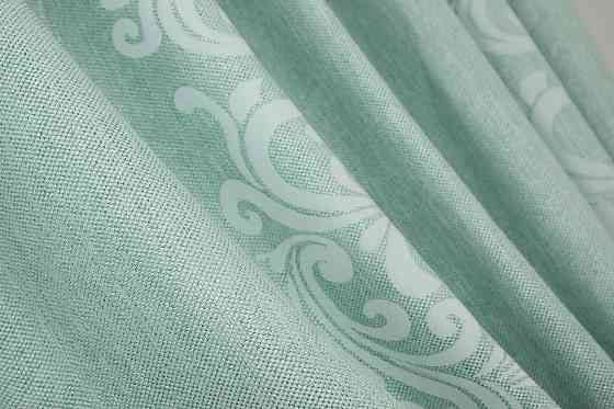 Шторна тканина льон висота 2,8м колір голобой 1157ш Київ