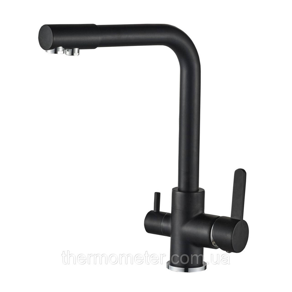 Смеситель для кухни под осмос Globus Lux LAZER GLLR-0444-10-BB Киев - изображение 2