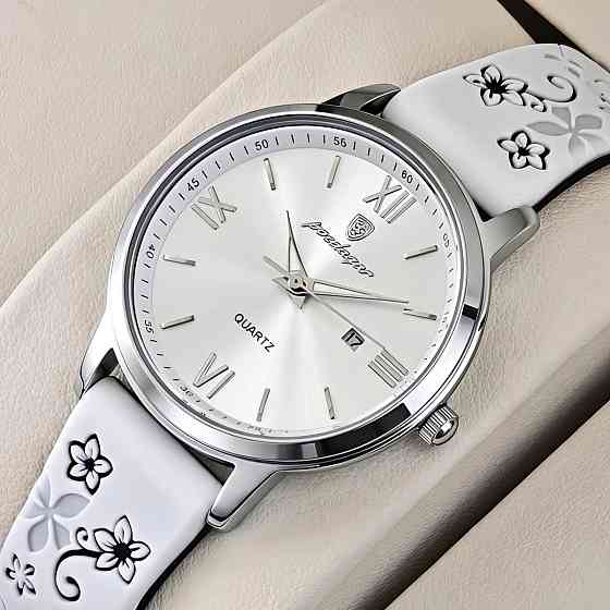Годинник жіночий наручний Poedagar Passion White Flower (2 ремінці) Київ