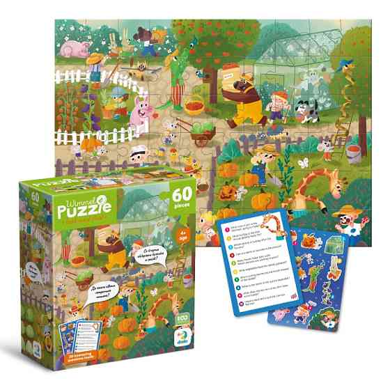 Дитячий віммельпазл "Літо у селі" 300659, 60 елементів Вінниця