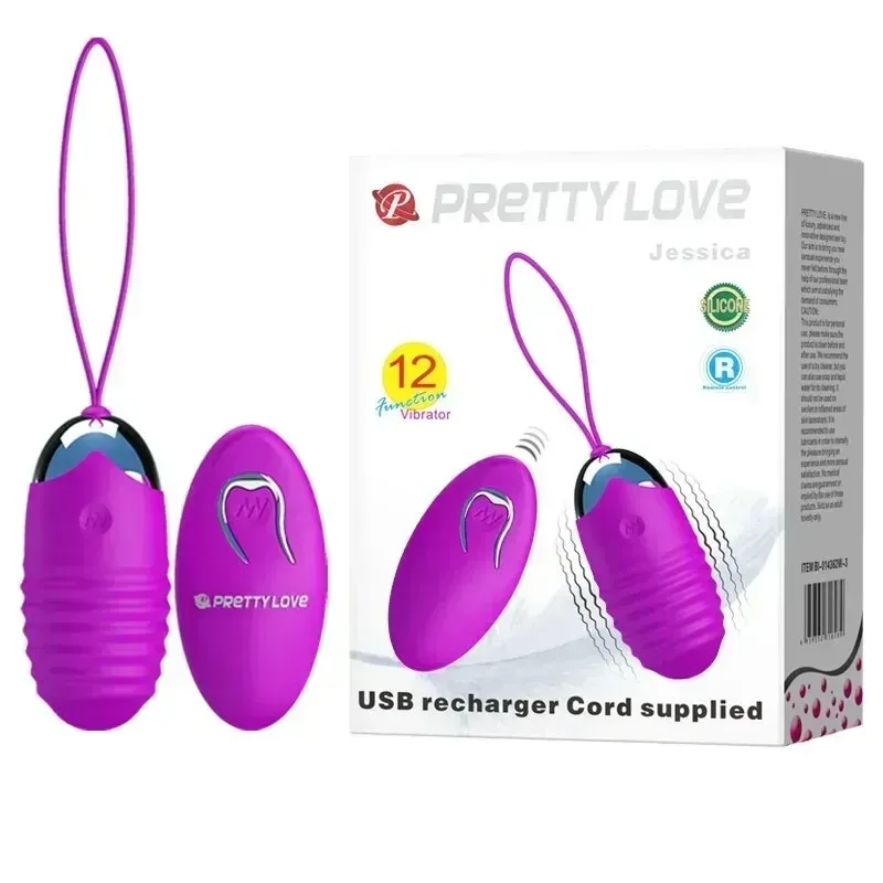 Вибрайте с пультом управления PRETTY LOVE JESSICA USB 12 functions Sex Aura Киев - изображение 2