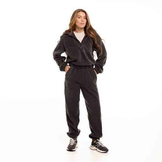 Темно-сірий костюм зимовий флісовий. Жіночий теплий костюм Pobedov Huggi жіночий Київ