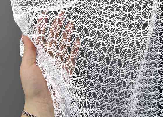 Кухонная арка VR-Textil № 000к жаккард белый 300х190 см (51-258) Киев