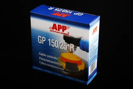 Круго поліровальний GP150/25R APP на липучці білий (твердій) Вінниця