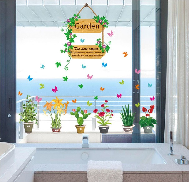 Декоративная наклейка на стену Цветы Киев - изображение 7