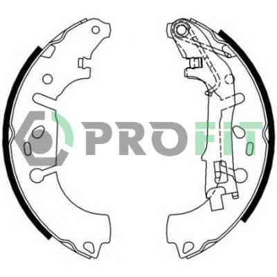 Тормозные колодки Profit 5001-0682 Винница