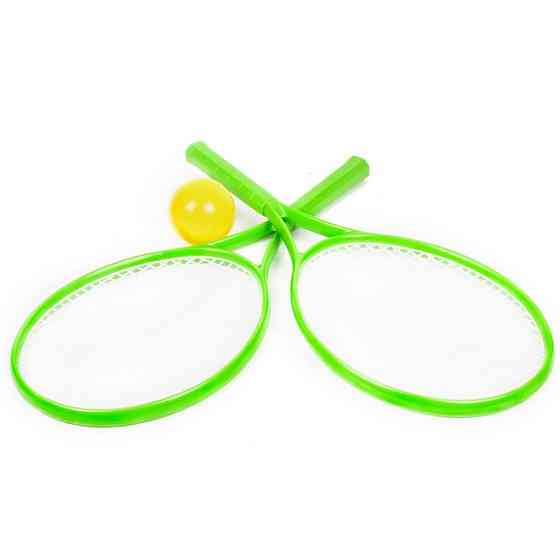 Ігровий набір "Теніс" ТехноК 2957TXK (2 ракетки+м'ячик) Зелений Вінниця