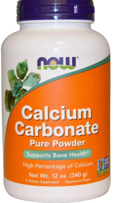 Кальцій карбонат Now Foods Calcium Carbonate 340 г Київ - фото 1