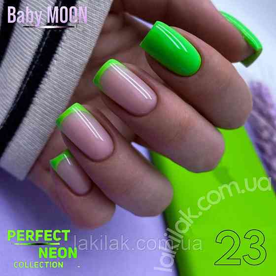 Гель-лак BABY MOON Perfect Neon №23, 6 мл Херсон