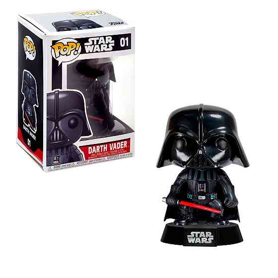 Ігрова Фігурка Funko Pop! Серії Зоряні Війни - Дарт Вейдер (Зі Світловим Мечем) Днепр
