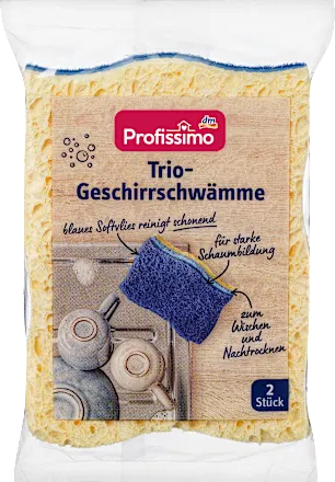 Profissimo Trio-Geschirrschwämme 2 St губки для миття посуду Львів