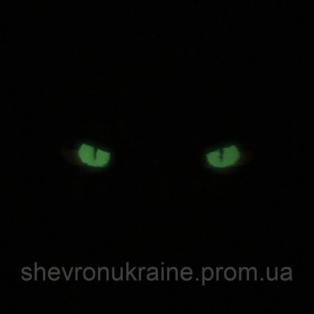 Друкований шеврон що світиться ОБЕРТЕНЬ (Форма прямокутна. На липучці) Розмір 4x10см Київ - фото 8