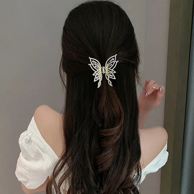 Заколка-крабік метелик Смела - изображение 4