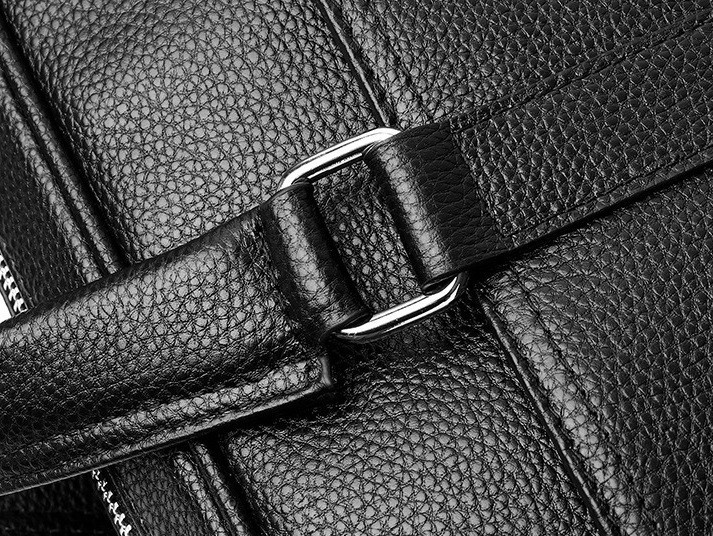 Чоловіча сумка портфель для документів формат А4. Шкіряний портфель для паперів та папок ( 25465 ) Харків - фото 10