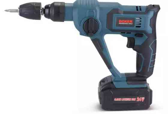 SR-149 Акумуляторний Перфоратор SDS+ 2×24В з М'якою Рукояткою, 2 Акумулятори, Набір Свердел та Насадок Одеса