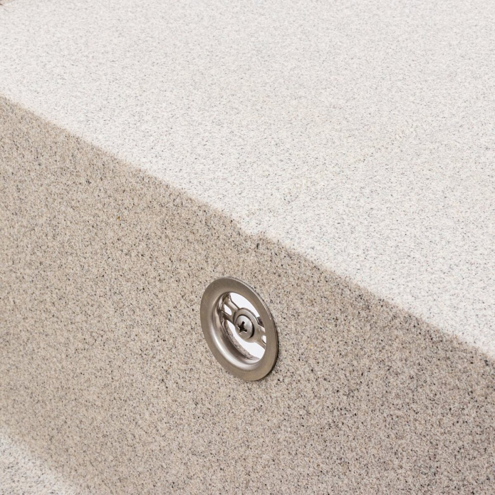 VALESO Гранітна мийка VALESO CRIPTA 6550 матова Сіра Коломия - фото 15