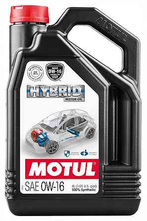 MOTUL Hybrid 0W-16 4L (333207 / 107154) — Синтетична моторна олива для гібридних двигунів | API SP / ILSAC GF-6A / GF-6B Ковель