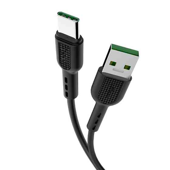 Кабель HOCO X33 Type-C 5A Surge charging data cable Black Київ