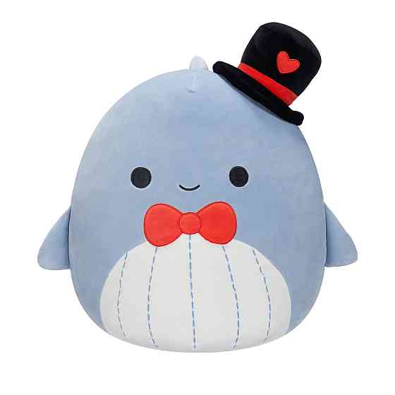М'яка іграшка Squishmallows – Синій кит Самір (30 cm) Днепр