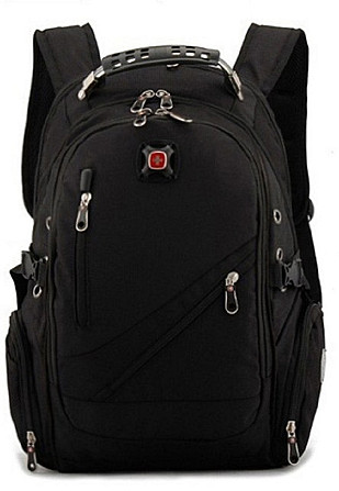 Рюкзак спортивный SWR 558815-3 15л 38x24x15 черный Киев - изображение 1