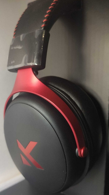 НОВЫЕ Mchose V9 Pro Black red Игровые наушники. Харьков - изображение 1