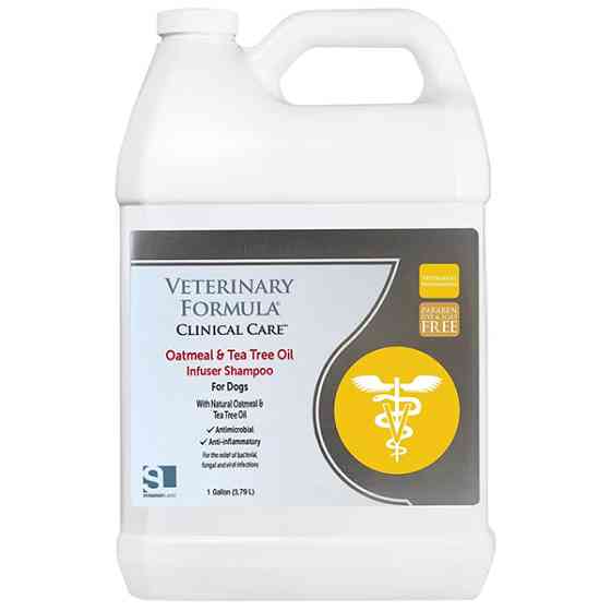 Veterinary Formula CC Clinical Care Oatmeal&Tea Tree Oil Infuser Shampoo ВЕТЕРИНАРНА ФОРМУЛА ЗВОЛОЖУВАЛЬНИЙ шампунь для собак, антибактеріальний,  Київ