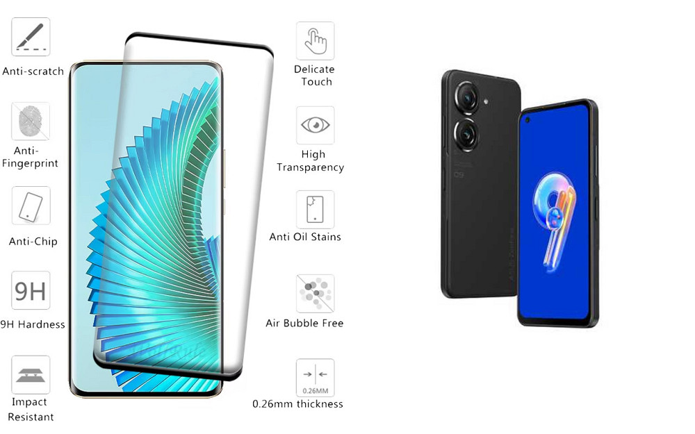 Захисне скло HyperGlass Pro для Asus Zenfone 9 – максимальна чутливість та захист Київ - фото 2