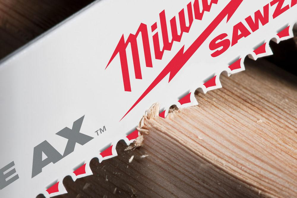 Полотно для шабельних пил AX FANG TIP MILWAUKEE, 150/5,0мм, (5шт), (деревина з цвяхами) Одесса - изображение 4