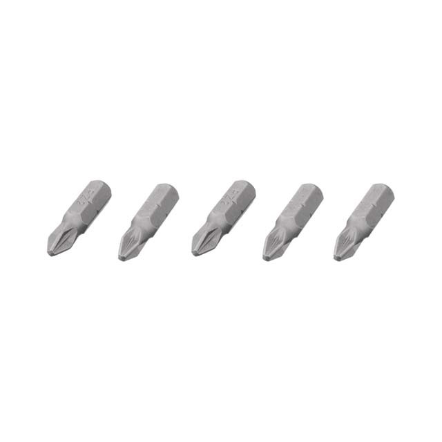 Комплект викруткових насадок, PZ2, 1/4"×25 мм, ACR, S2, 5 од., STORM Львів - фото 1
