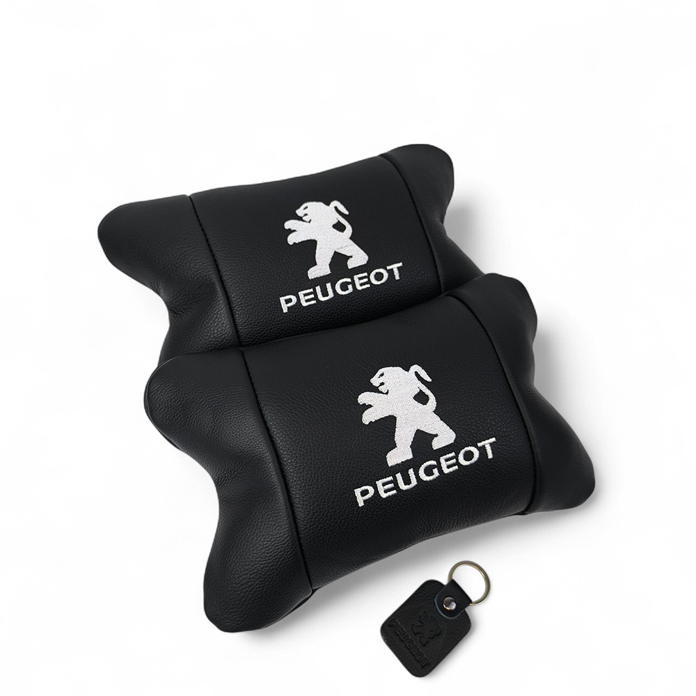 Подушка на авто сиденье Peugeot, Автоподушка для шеи на подголовники, Подарок автолюбителю SO-67 Львов - изображение 3