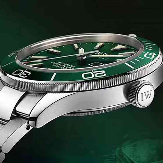 Годинник чоловічий механічний Carnival Diver Leather Deluxe 10 Bar (2 ремінці) Вінниця
