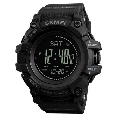 Skmei 1358 Black Smart Watch Co,ass SBR Київ