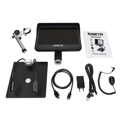Мікроскоп Sigeta Spectrum 10x-300x 5 MP 10.1" LCD (65513) Вінниця - фото 8