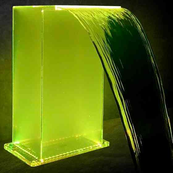 Водопад Aquaviva Г-образный (700х500 мм). RGB LED Киев