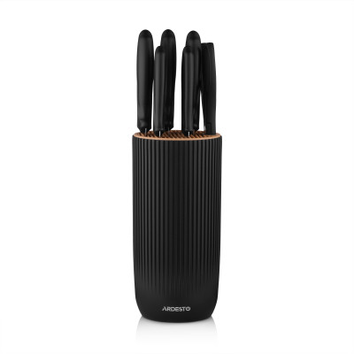 Набор ножей Ardesto Gemini 7 предметів, чорний (AR2107BL) Винница - изображение 6