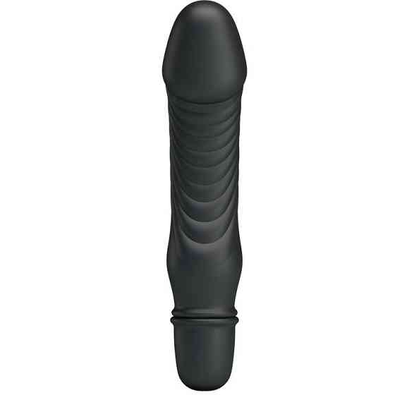 Мини вибратор черный Stev Sex Aura Киев
