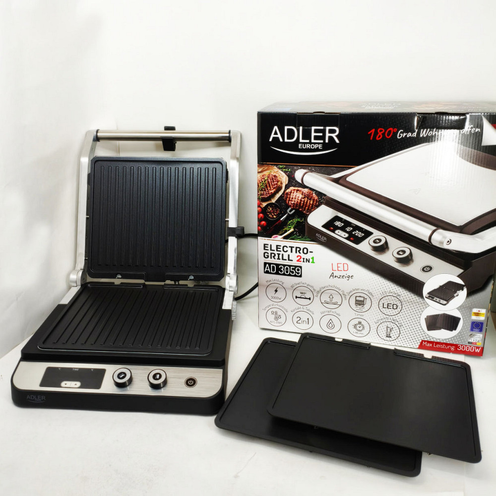 Кухонний гриль для м'яса, Сендвічниця з антипригарними панелями, Гриль контактний побутовий PJ-22 Львів - фото 5