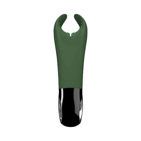 Вибратор для пениса Fun Factory MANTA moss green/black, подходит для парных игр Sex Aura Киев
