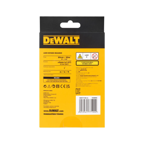 Професійний лазерний далекомір DeWALT DWHT77100 : 30 м електронна лазерна рулетка Київ