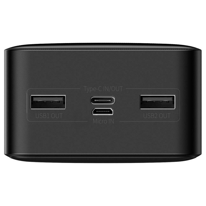Power bank (Зовнішній акумулятор) Baseus Bipow 15 W 30 000 mAh TereML-K01 (Чорний) Николаев - изображение 4