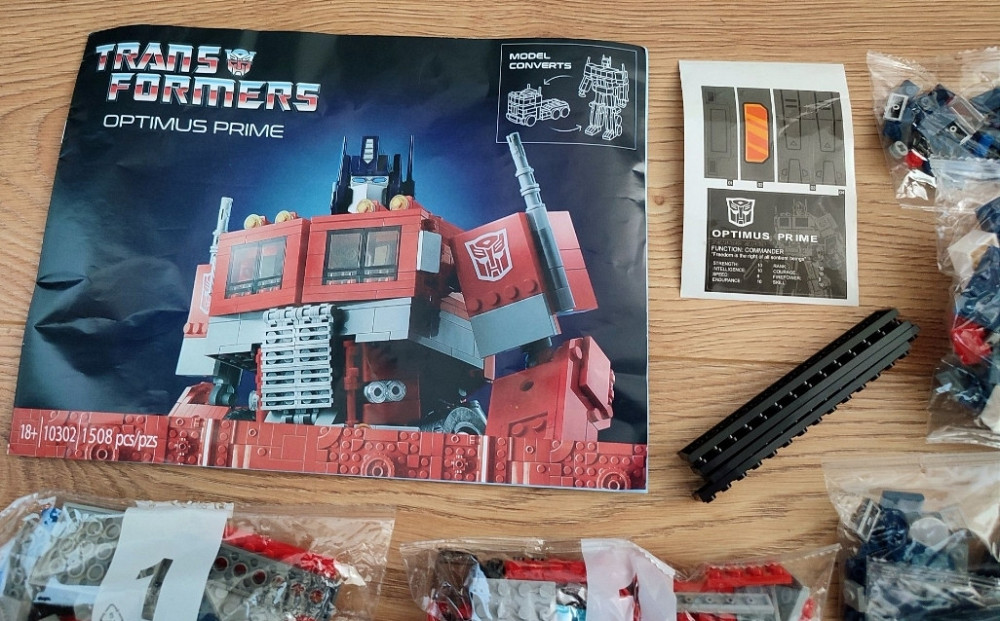 10302 конструктор Optimus Prime (Transformers G1) Киев - изображение 2