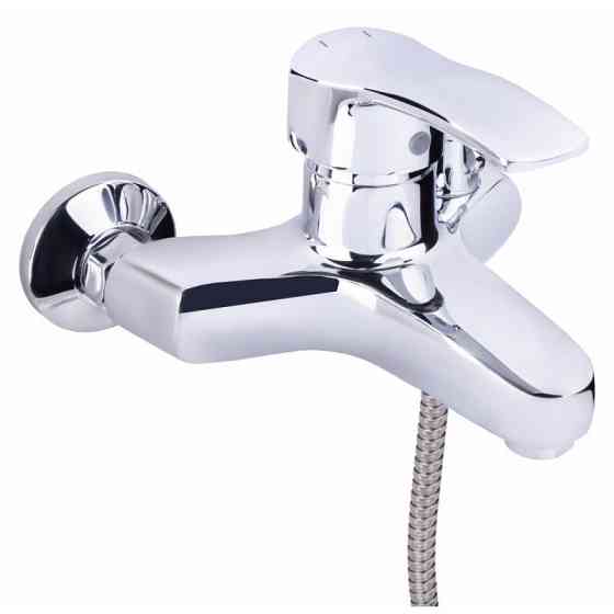 Змішувач для ванни Lidz (CRM) 41 86 006-1 New з душовим гарнітуром (LIDZCRM204900603) Київ